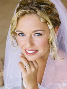 Свадебный макияж для голубых глаз фото